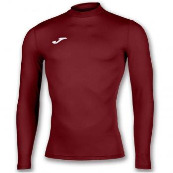 Joma Brama Academy Thermal Long Sleeve Jersey for Men in Burgundy