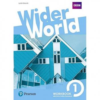Wider World 1 Workbook with Extra Online Homework Pack: Vol. 1 - 9781292178684