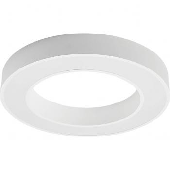 Plafón LED moderno Arcchio Sharelyn de 60 cm en blanco, hecho de aluminio, para cocina, con 1 llama