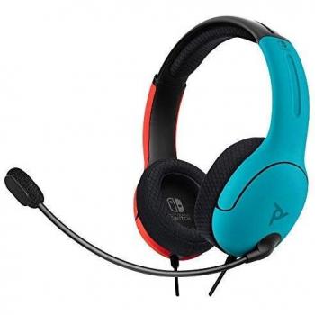 PDP LVL40 Wired Stereo Headset for NS -Joycon Blue/Red