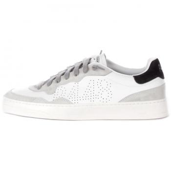 P448 Men's Multicolor White and Black Sneakers, Size 8 US