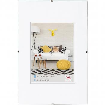 Portafoto sin marco de vidrio transparente 40x60 cm - Walther Design