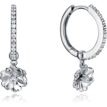 Pendientes Viceroy Elegant de Plata con Circonitas y Flores