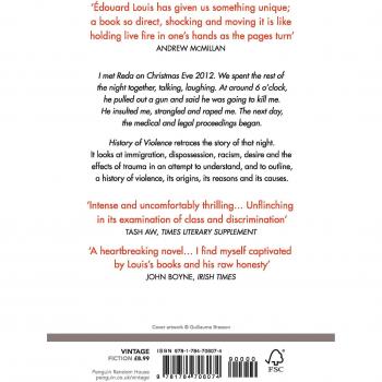 Historia de la Violencia - Edouard Louis (Libro)