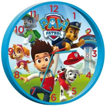 PAW PATROL - Reloj de Pared, Color Azul
