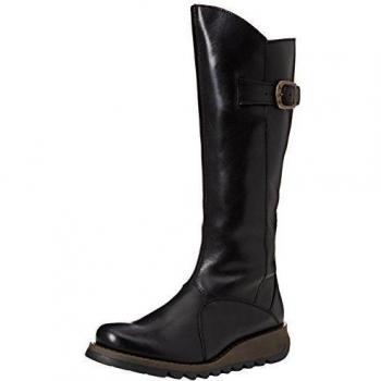Fly London MOL 2 Women's High Boots in Black, Size 5