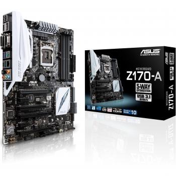 ASUS Z170-A Black ATX Motherboard with Intel Skylake SLi/CrossFire Support
