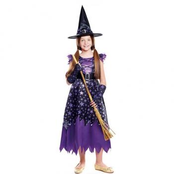 Disfraz de Bruja Stars para niña