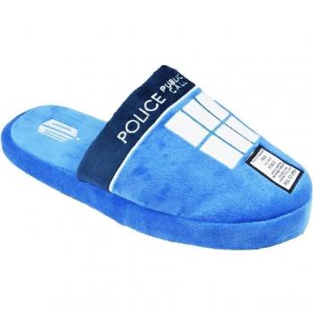 Doctor Who Slippers Tardis Size L Calzature