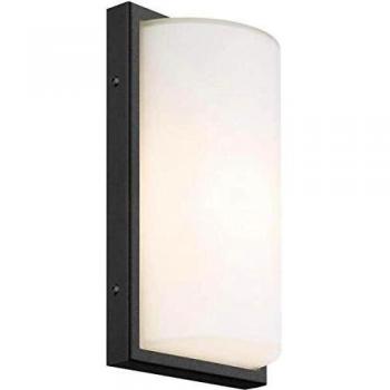 Aplique LED 039 con detector de movimiento, grafito, IP44, 12W, 1200lm, 3000K