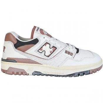 New Balance 550 Vintage Lowtop Men's Sneakers Brown White Size 41.5