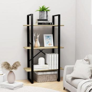 Sonoma Oak Storage Shelf 60x30x105 cm Engineered Wood