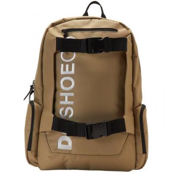 Mochila de hombre Chalkers 28L DC Shoes en color negro y rojo con compartimento para laptop