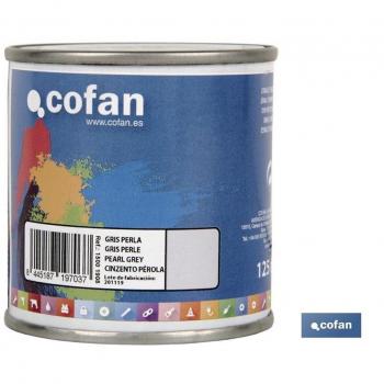 Esmalte Sintético Cofan Color Gris Perla 125 ml
