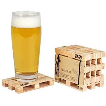 Palette-It Posavasos Euro Pallet Juego de Cinco