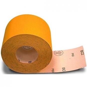 Flexovit 63642578852 Rollos de Papel Vibrator, BC2, Debray, 60 Grano, 120 mm A x 25m L
