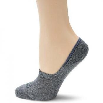 FALKE Mujer, Sneaker Step Calcetines, Algodón, Gris