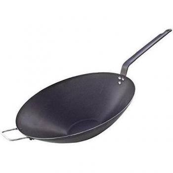 De Buyer - Wok de chapa, color azul