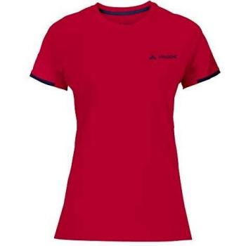 VAUDE Women's Scopi Shirt Camiseta, Mujer, Rojo carmesí, 36