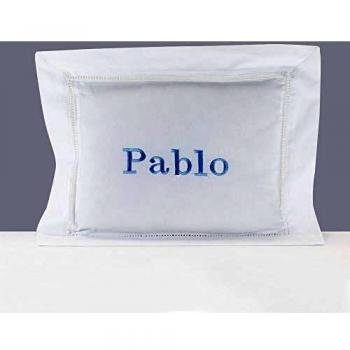 BebeDeParis | Regalos Personalizados para Bebés Recién Nacidos | Canastilla con Cojín Personalizado y Osito de Peluche | 3-6 Meses