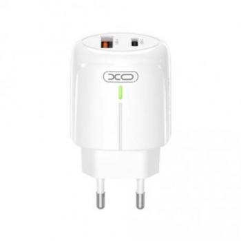 CARGADOR DE CORRIENTE L114 18W TIPO C + USB XO