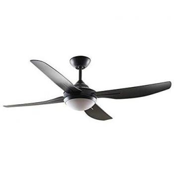 Ventilador LED Starluna Inja de 4 palas negro