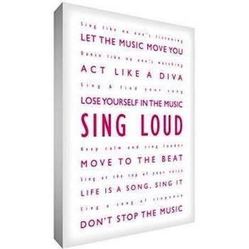 Feel Good Art SL2436-08R 36 x 60,96 cm A1 1 pieza L-XL other alto diseño moderno de texto, Rosa