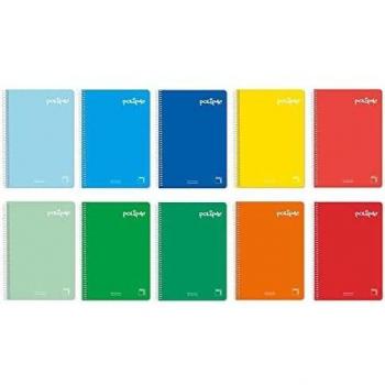 Cuaderno Pacsa Multicolor 80 Hojas Din A4 (5 Unidades)