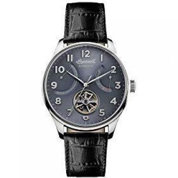 Ingersoll Mens Analogue Classic Automatic Watch with Leather Strap I04604
