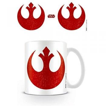 Star Wars MG23501 8 x 11,5 x 9,5 cm Rebel símbolo Taza de cerámica, Multi-Color