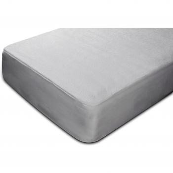 Pikolin Home Anti-ácaros - Protector de colchón rizo algodón, impermeable y transpirable, antiácaros, 180 x 196 cm