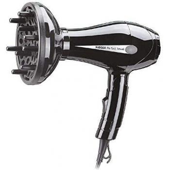 Secador de Pelo de Viaje Perfect Travel 750W Haeger con Mango Plegable y Protección contra Sobrecalentamiento