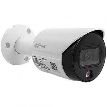 Cámara Bullet IP 4MP Starlight Fullcolor con PoE y Audio Integrado 2.8mm - Dahua IPC-HFW2439S-SA-LED-S2