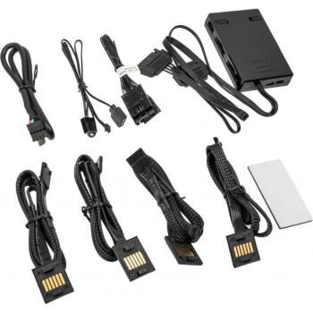 Controlador Lian Li UNI HUB SL-INF L-Connect 3 - Negro, Control de Ventiladores para PC