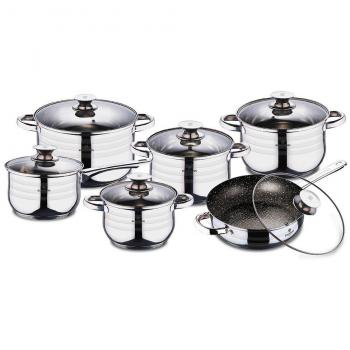 Batería de cocina 12 Piezas, Gourmet Line