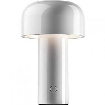 Lámpara de Mesa Portátil LED Recargable Bellhop - Blanca