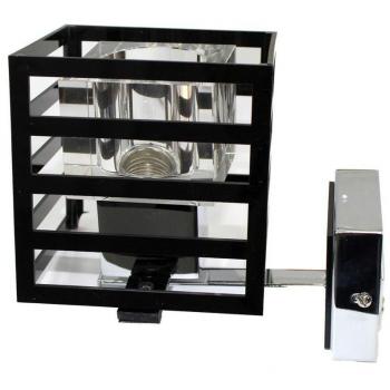 Aplique de Pared CUBO PAULA Negro CR 43-551-11-180 - Calidad y Diseño