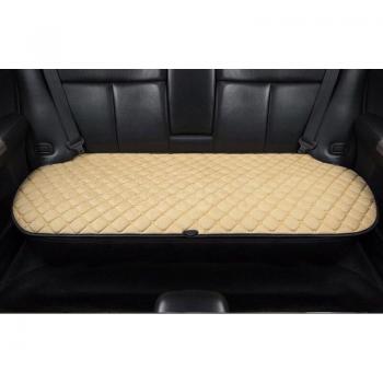Cojín calefactor eléctrico para asiento trasero de coche 12V, sin respaldo, accesorio de invierno