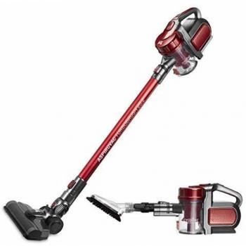 Di4 Aspirovac Turbobrush 25,2V-Aspirador de Escoba ciclónico 3 en 1, Sin Cable, 0.8L, 2 Velocidades, Accesorios, 35 min. Autonomía