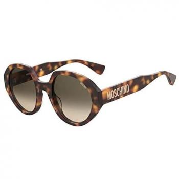 Moschino Stylish Brown Women's Sunglasses MOS126/S, Size 53 MM
