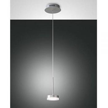 Lámpara colgante LED Dunk, aluminio, 1 luz, 3.000 K, metal