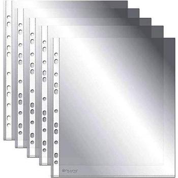 OFITURIA COM0067 Fundas Perforadas Multitaladro Para Folios, 100 Unidades, Fabricadas En Polipropileno