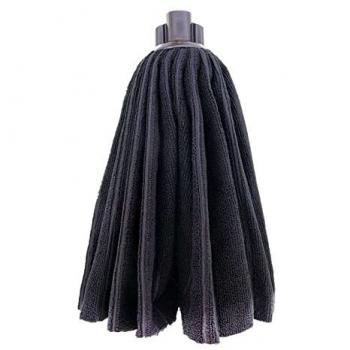 Fregona Ballerina Microfibra Ecológica Color Negro 30 x 13 x 7 cm