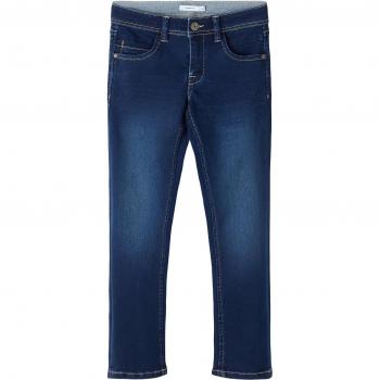 Pantalón Largo Name It Silas Slim Jeans 7025-Tr Noos, Pantalón Name It Silas Xslim Jeans 2002 Dark Blue Denim Niño