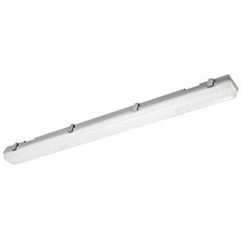 Plafón LED IP65 Solid 156cm 43W 4000K Gris Claro 4666Lm