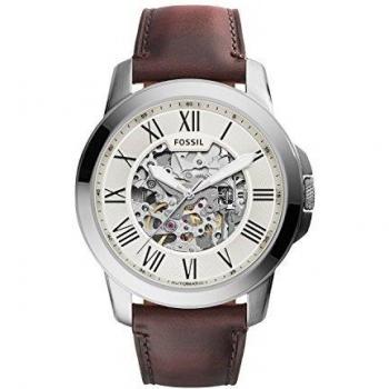 Fossil Reloj Analogico para Hombre de Automático con Correa en Piel ME3099