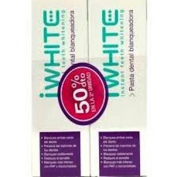 iWhite Instant Pasta Blanqueadora 2x75ml, Blanco, 150 Gramo