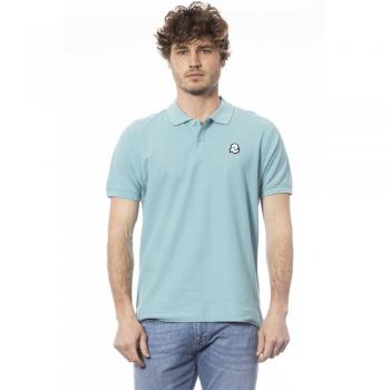 Invicta Light Blue Cotton Polo Shirt - XXL