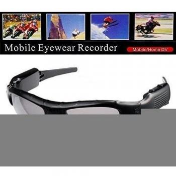 EchoAcc® Registrador de Conducción Gafas Inteligentes HD, Gafas Videocámara, VCR, Lentes, Cámara de Vídeo / Vídeo