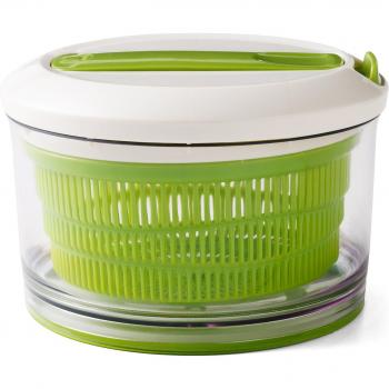Centrifugadora de Lechuga y Ensalada Chef'n, Escurridor de Plástico, Caja Regalo, Color Verde